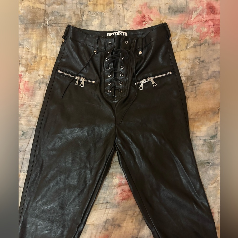 IAMGIA pleather pants
